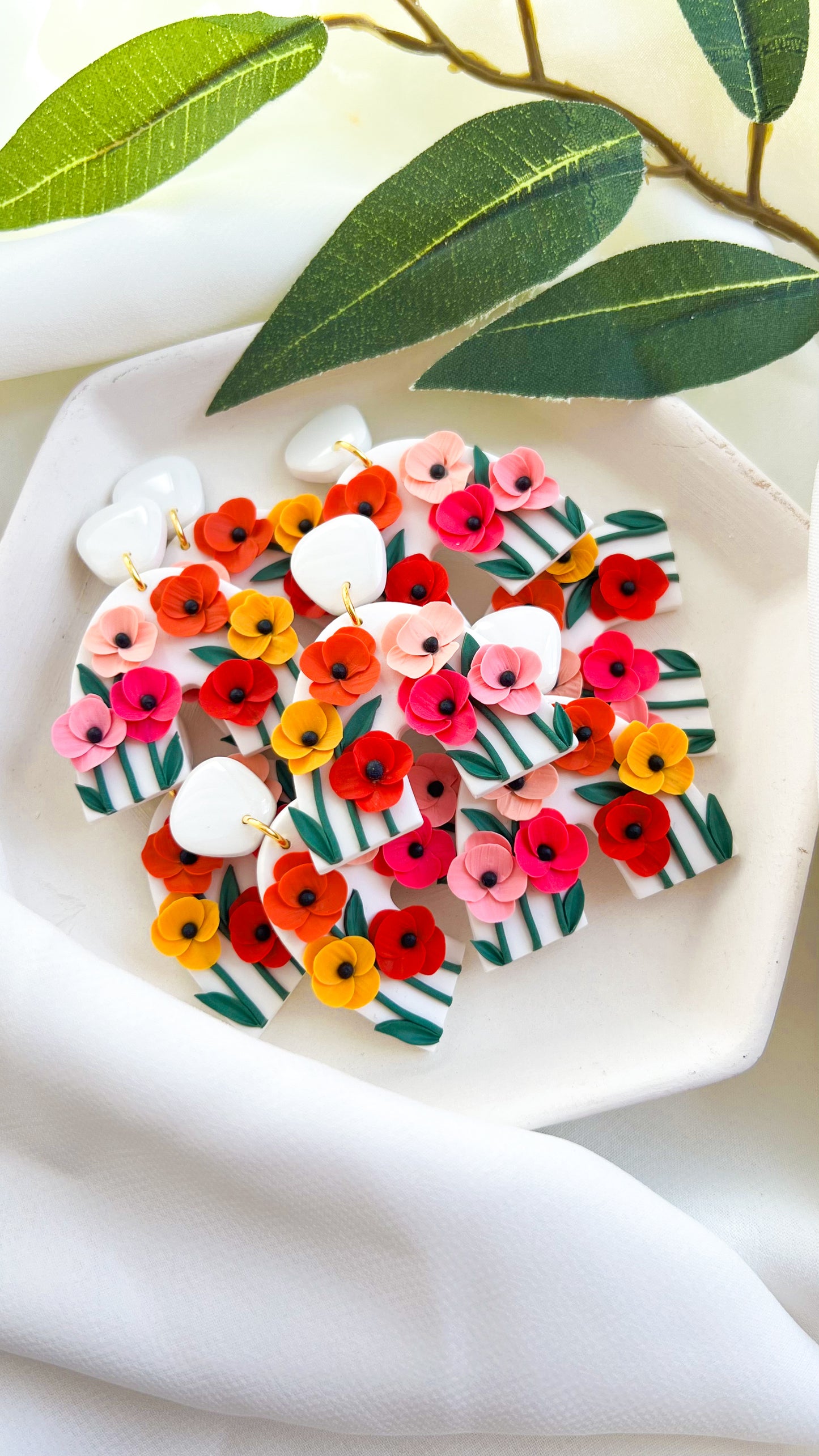 Poppy Fields Earrings